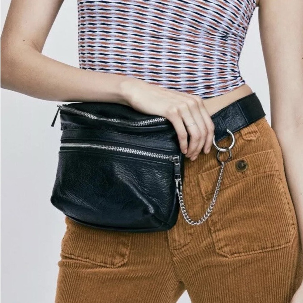 Chic Black Bell Bag